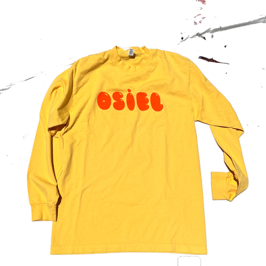 Yellow Distressed Heavy Weight