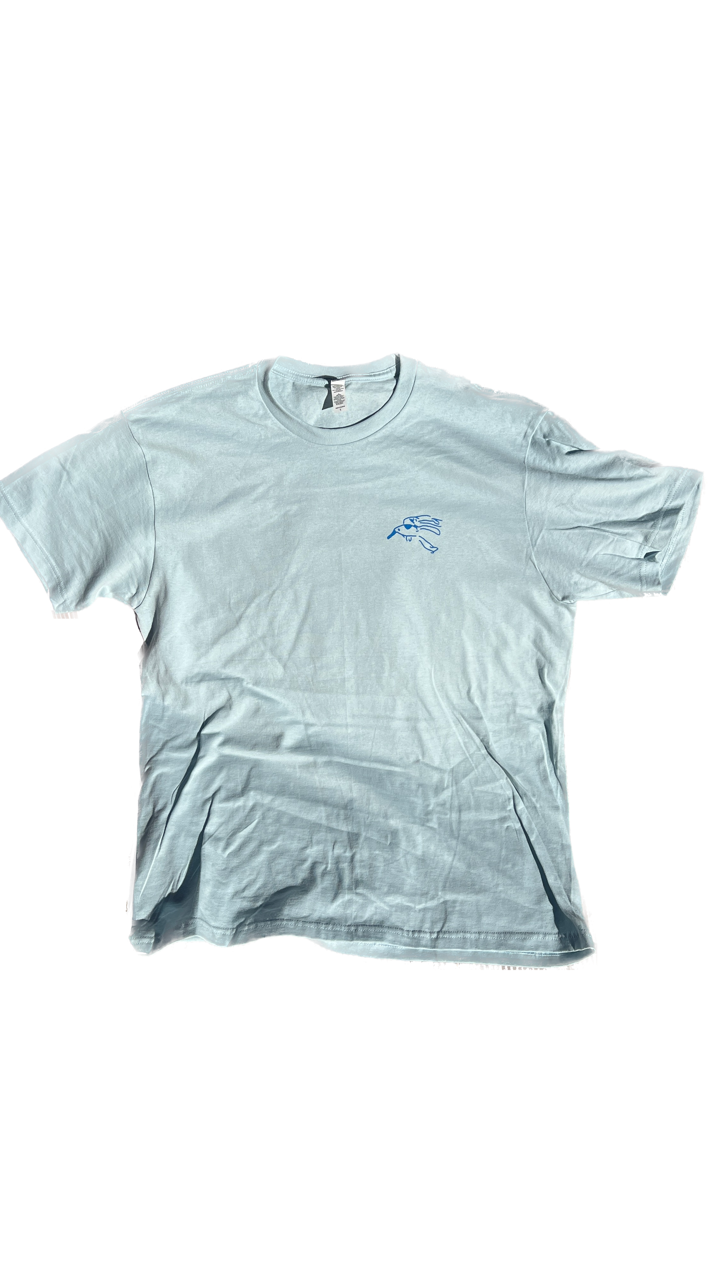 Pale Blue Pajaro Tee