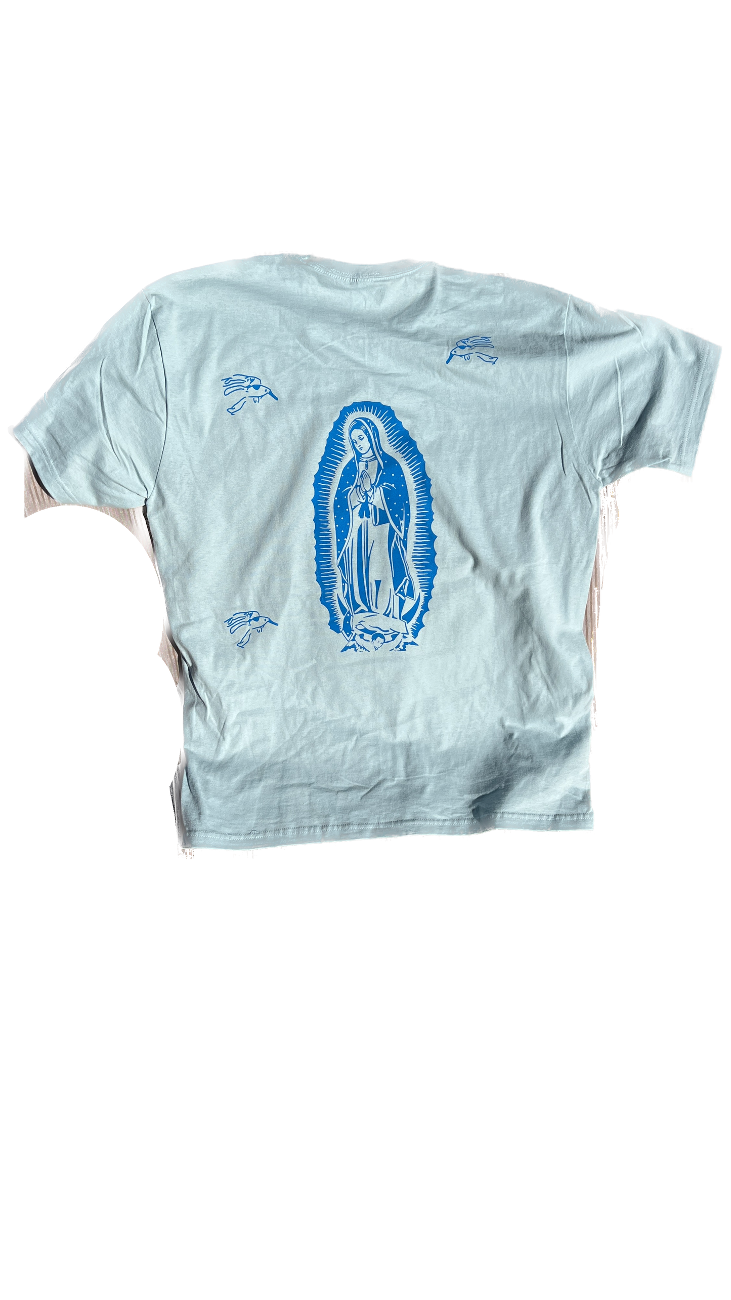 Pale Blue Pajaro Tee