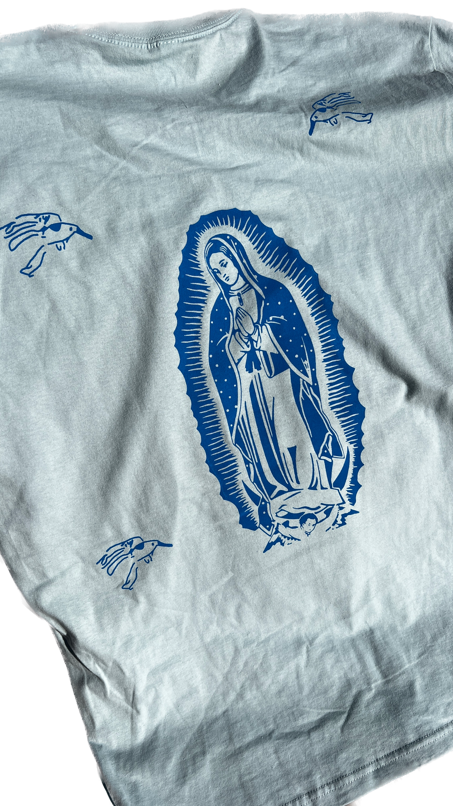 Pale Blue Pajaro Tee