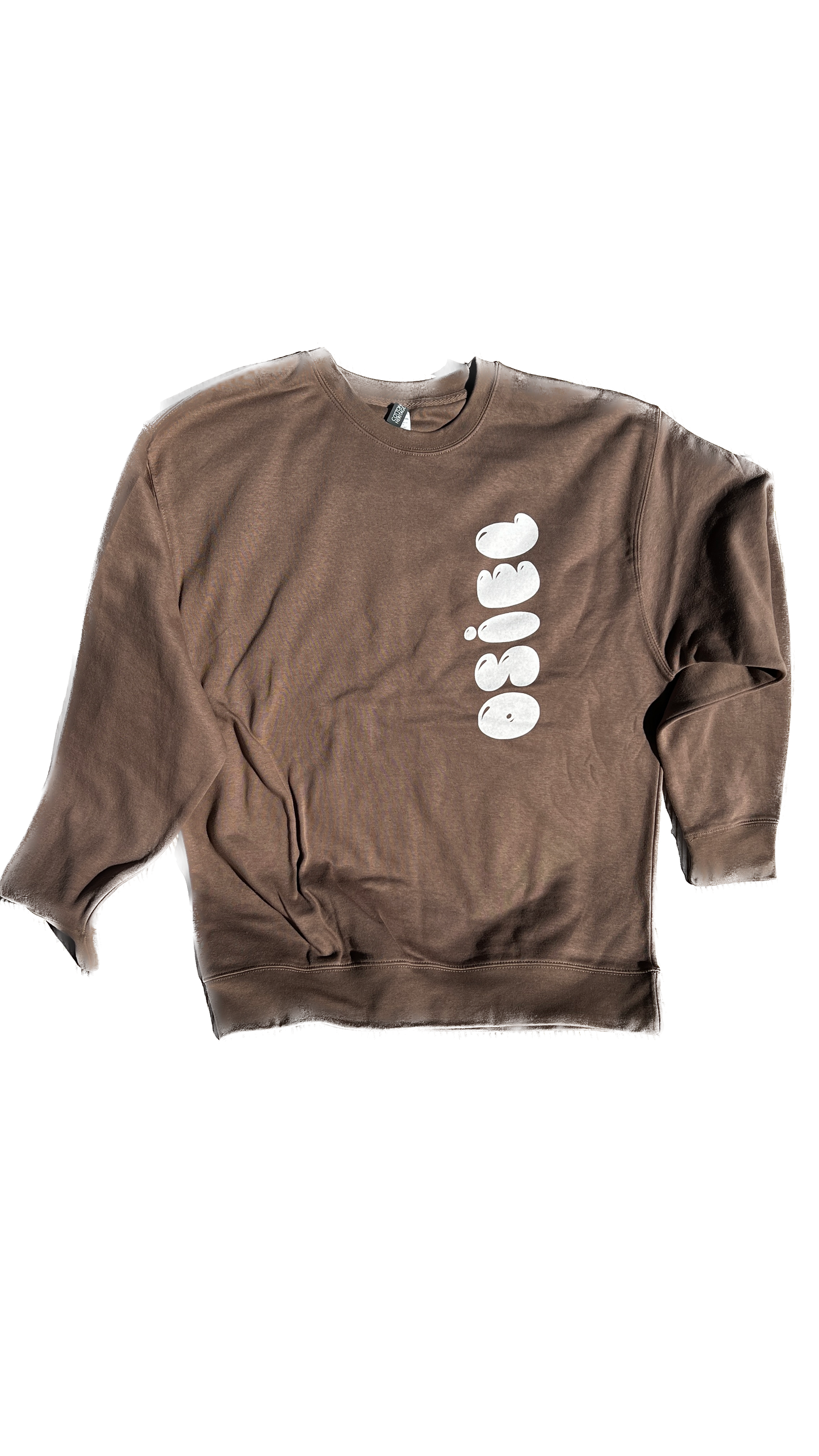 Mocha Distressed Crew